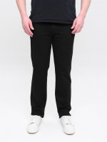 Джинси чоловічі чорні прямі зі стрейчем 347-51