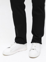 Джинси чоловічі чорні прямі з косою кишенею 5008-53