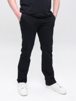 Джинсы мужские черные-синие прямые с косым карманом 5008-54