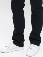 Джинсы мужские черные-синие прямые с косым карманом 5008-54