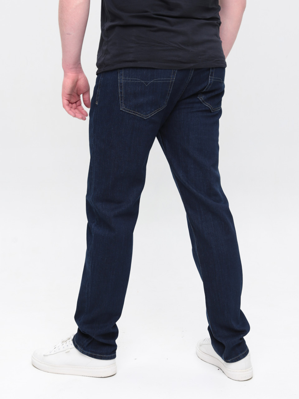Джинси чоловічі темно-сині прямі 5003-55