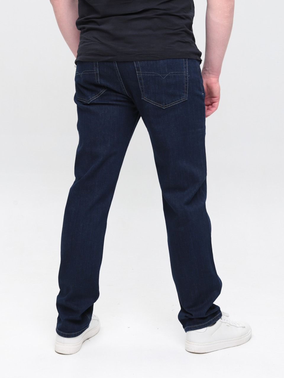 Джинси чоловічі темно-сині прямі 5003-55