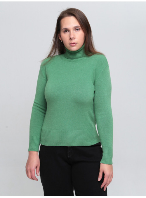Светр жіночий зелений з...