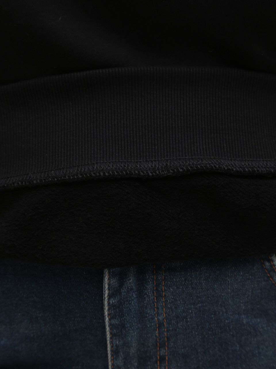 Світшот жіночий чорний на флісі 1784-1