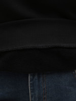 Світшот жіночий чорний на флісі 1784-1