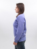 Світшот жіночий фіолетовий на флісі 1811-4