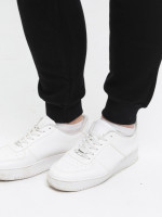 Костюм спортивний жіночий на флісі чорний 1801-1