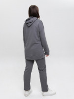Костюм спортивний жіночий сірий тринитка 2197-3
