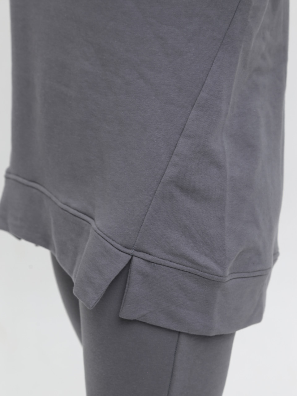 Костюм спортивний жіночий сірий тринитка 2197-3