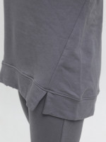 Костюм спортивний жіночий сірий тринитка 2197-3