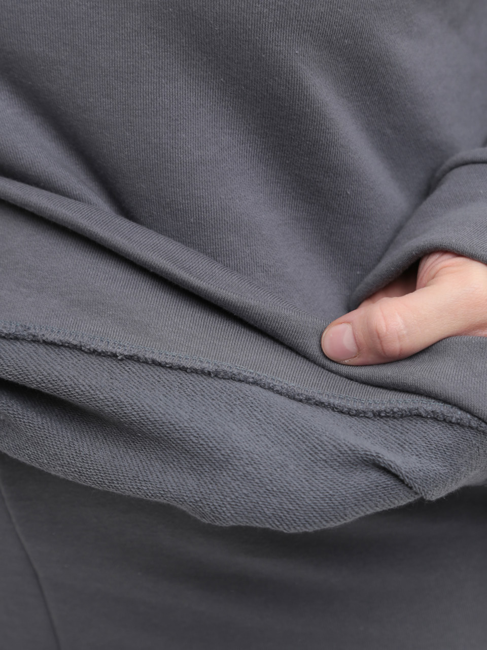 Костюм спортивний жіночий сірий тринитка 2197-3