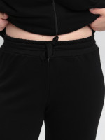 Костюм спортивний жіночий чорний тринитка 2189-1