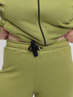 Костюм спортивний жіночий зелений тринитка 2189-2