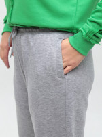 Штаны спортивный женский серые джоггеры на резинке 538-6