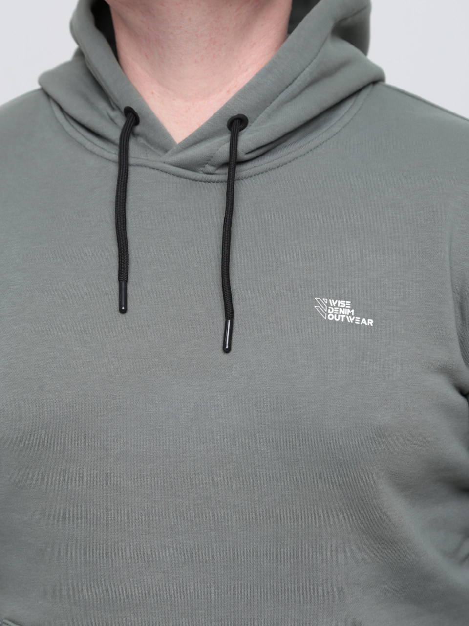 толстовка Wise 5428-1 олів кен+кап+3н/фл s-2x Ч