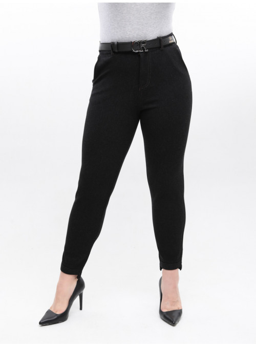 Штани жіночі чорні слім МОМ...