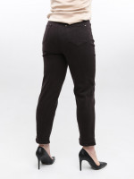 Джинси жіночі коричневі МОМ великі розміри 20591-B-5