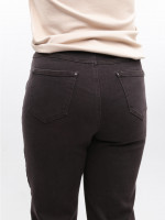 Джинси жіночі коричневі МОМ великі розміри 20591-B-5