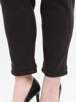 Джинси жіночі коричневі МОМ великі розміри 20591-B-5