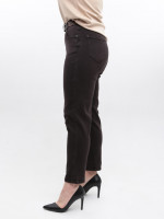 Джинси жіночі коричневі МОМ великі розміри 20591-B-5