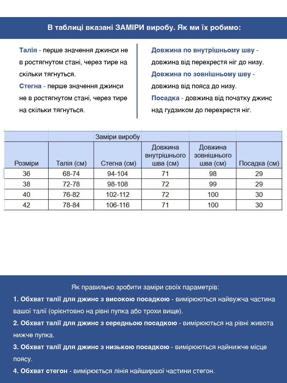 Джинсы женские сине-коричневые МОМ со стрейчем 7961-4