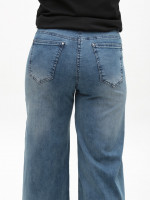 Джинсы женские голубые палаццо 7975-6