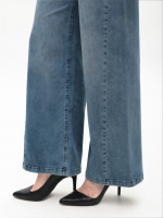 Джинсы женские голубые палаццо 7975-6