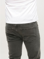 Джинсы мужские хаки слим со стрейчем 4523-3
