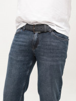 Джинсы мужские синие прямые со стрейчем 4547-2