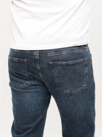 Джинсы мужские синие прямые со стрейчем 4547-2