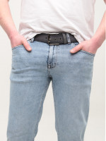 Джинси чоловічі блакитні слім зі стрейчем 4556