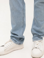 Джинси чоловічі блакитні слім зі стрейчем 4556