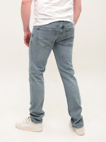 Джинси чоловічі блакитні слім зі стрейчем 4565