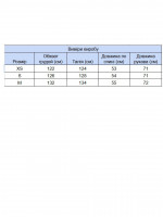 Джинсова куртка жіноча синя укорочена 574-63-T