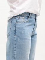Джинсы женские голубые палаццо 52862