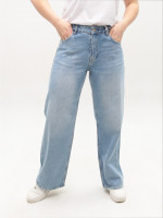 Джинсы женские голубые палаццо 52862