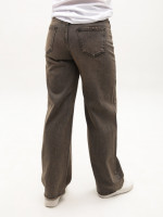 Джинсы женские коричневые палаццо 52905