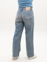 Джинсы женские светло-синие палаццо 52863