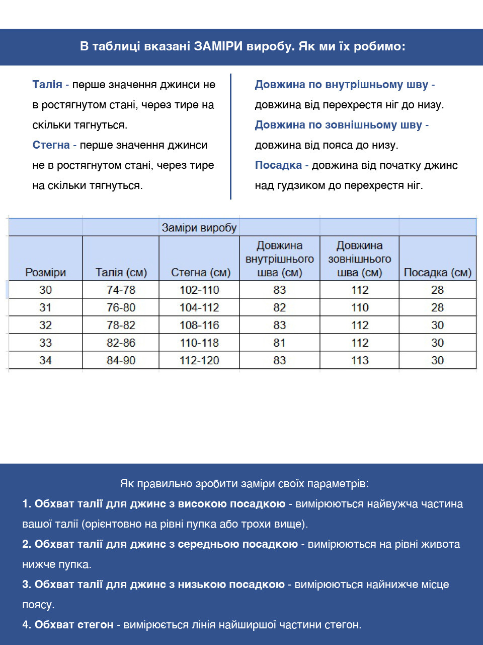 Джинсы женские голубые широкие большие размеры 1209-B-4