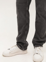 Джинсы мужские серые слим со стрейчем 4559