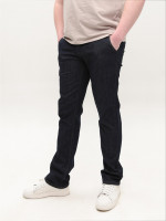 Джинси чоловічі прямі темно-сині класичні зі стрейчем 21712 6411 080