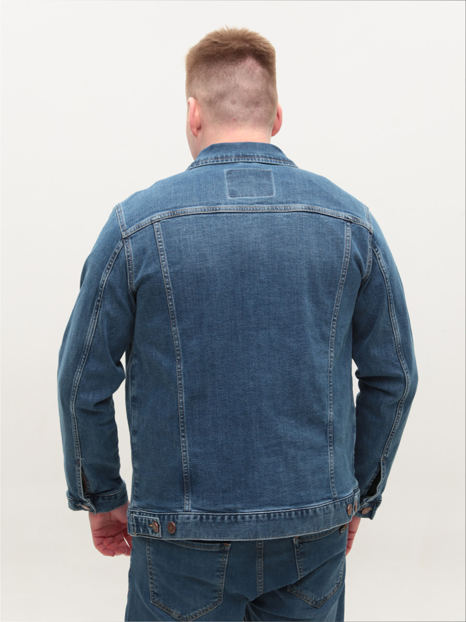 Куртка джинсова чоловіча синя 19092-B-7477 474