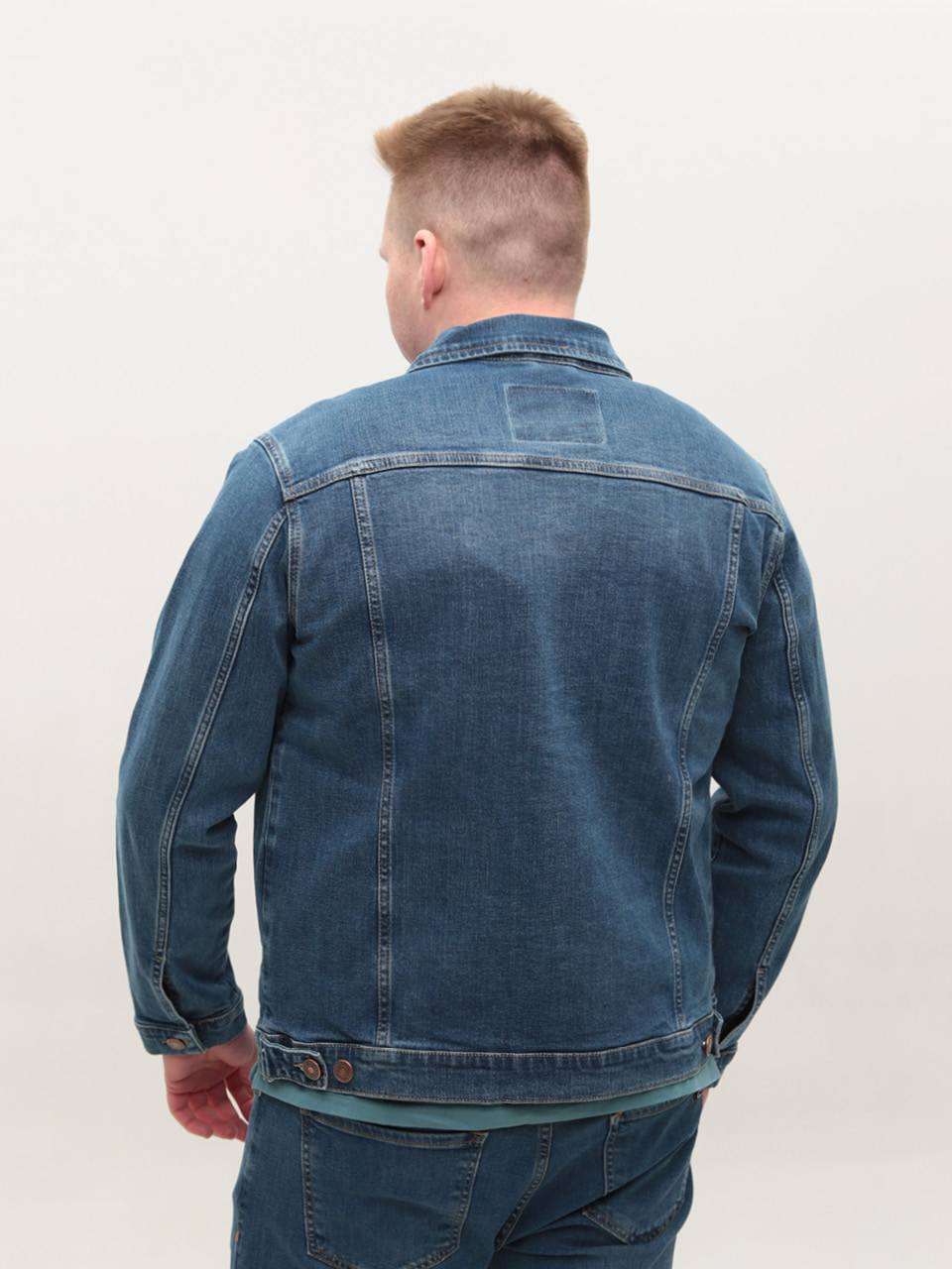 Куртка джинсова чоловіча синя 19092-7477 472
