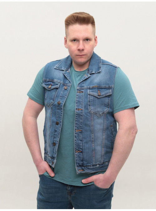 Жилетка джинсова чоловіча...