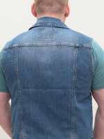 Жилетка джинсова чоловіча синя 19096-6303 403