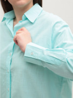 Рубашка женская ментоловая тонкая 155-1