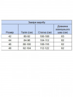 Юбка женская синяя на резинке большие размеры 3152-B-6