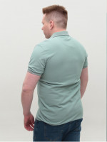 Поло мужское ментоловое короткий рукав 9606-4