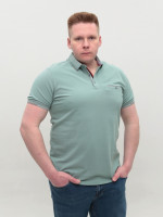 Поло мужское ментоловое короткий рукав 9606-4