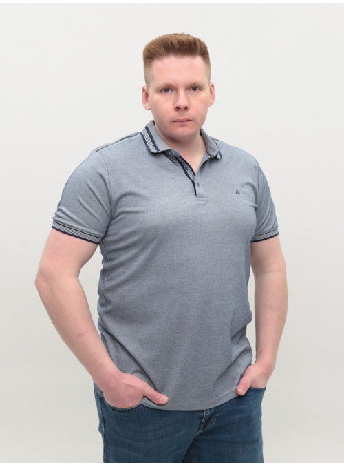 Поло мужское синее...